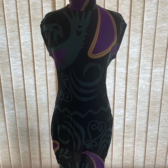 Reebok By Pyer Moss Mesh Allover Print Sankofa Dress - Picture 2 of 8